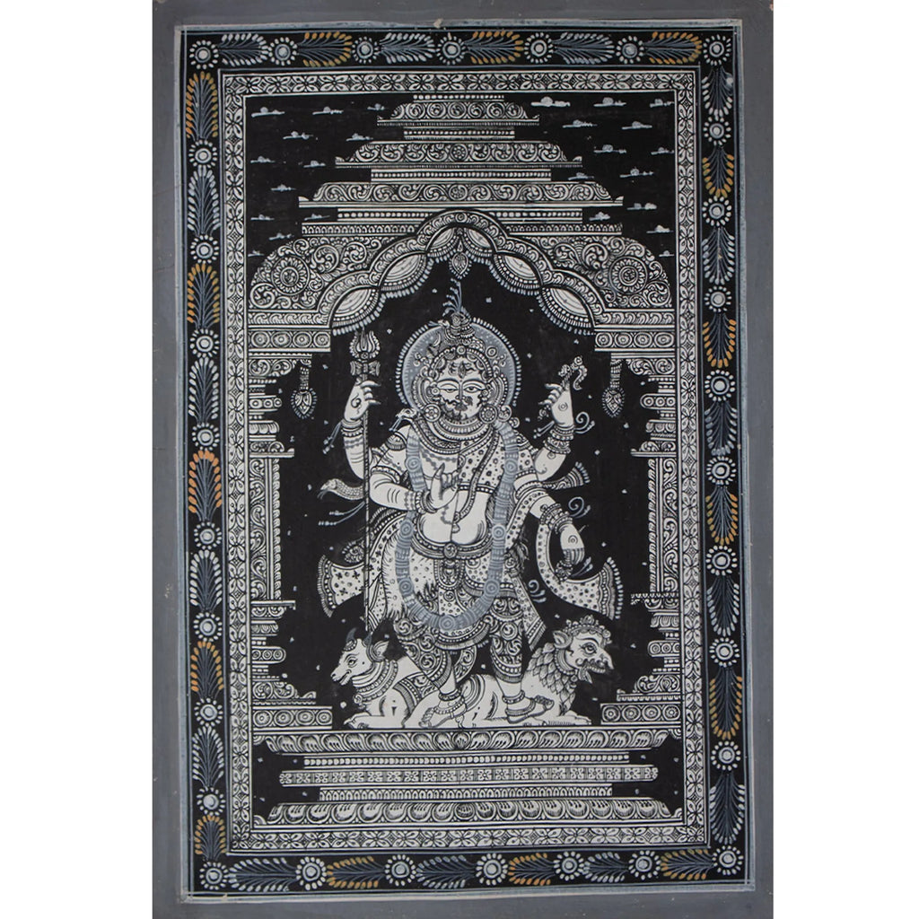 Orissa Pattachitra - Ardhnareshwar