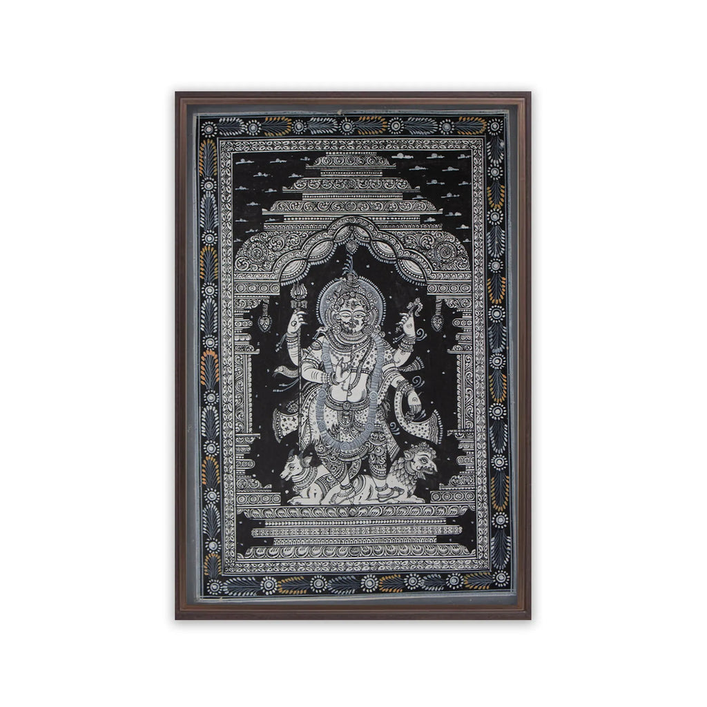 Orissa Pattachitra - Ardhnareshwar