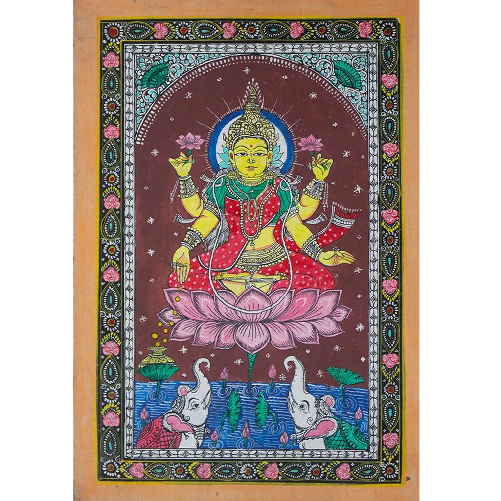 Orissa Pattachitra - Lakshmi Mata