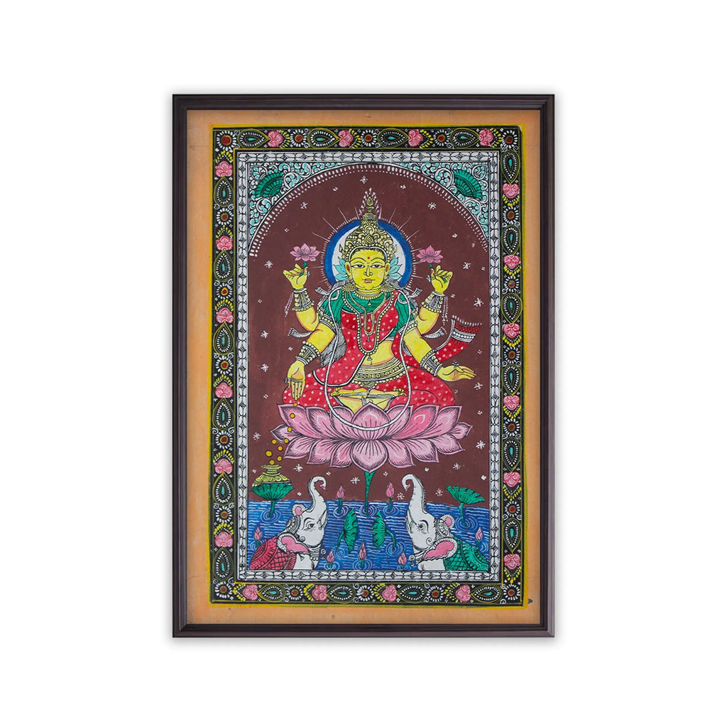 Orissa Pattachitra - Lakshmi Mata