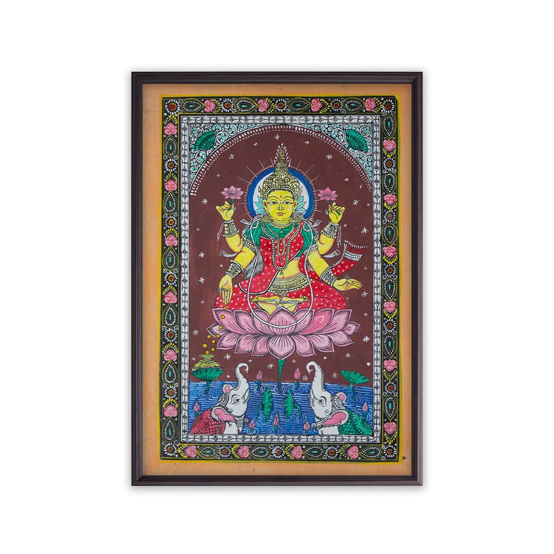 Orissa Pattachitra - Lakshmi Mata
