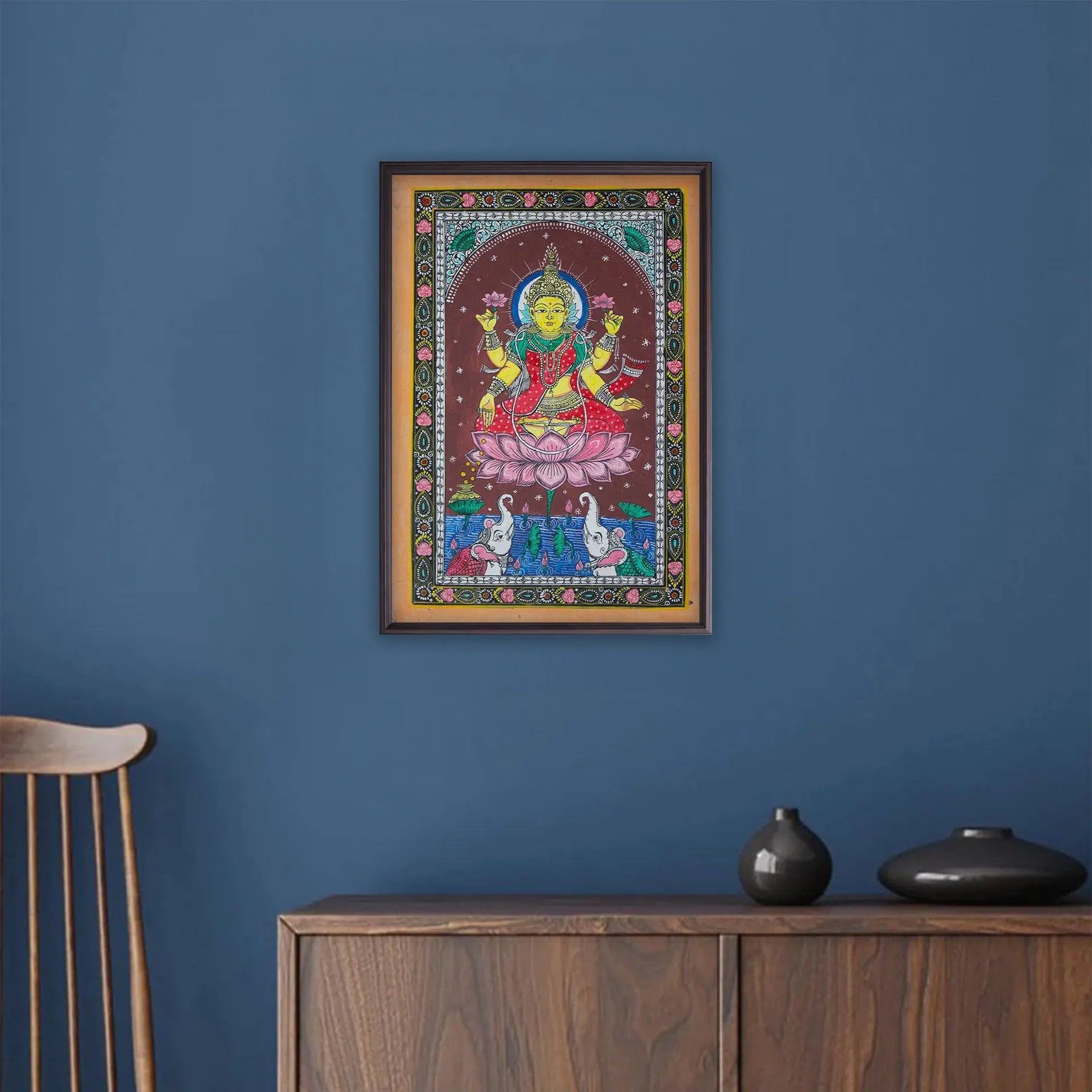 Orissa Pattachitra - Lakshmi Mata