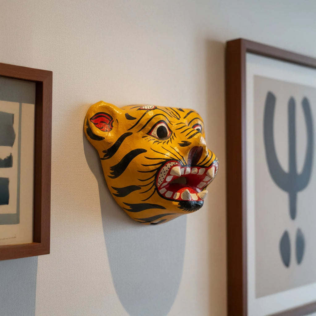 Orissa mask - Tiger face