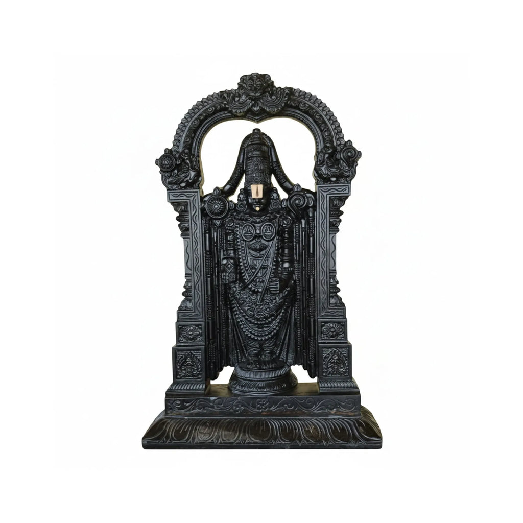 Wood sculpture Madhavamala - Tirupati Balaji