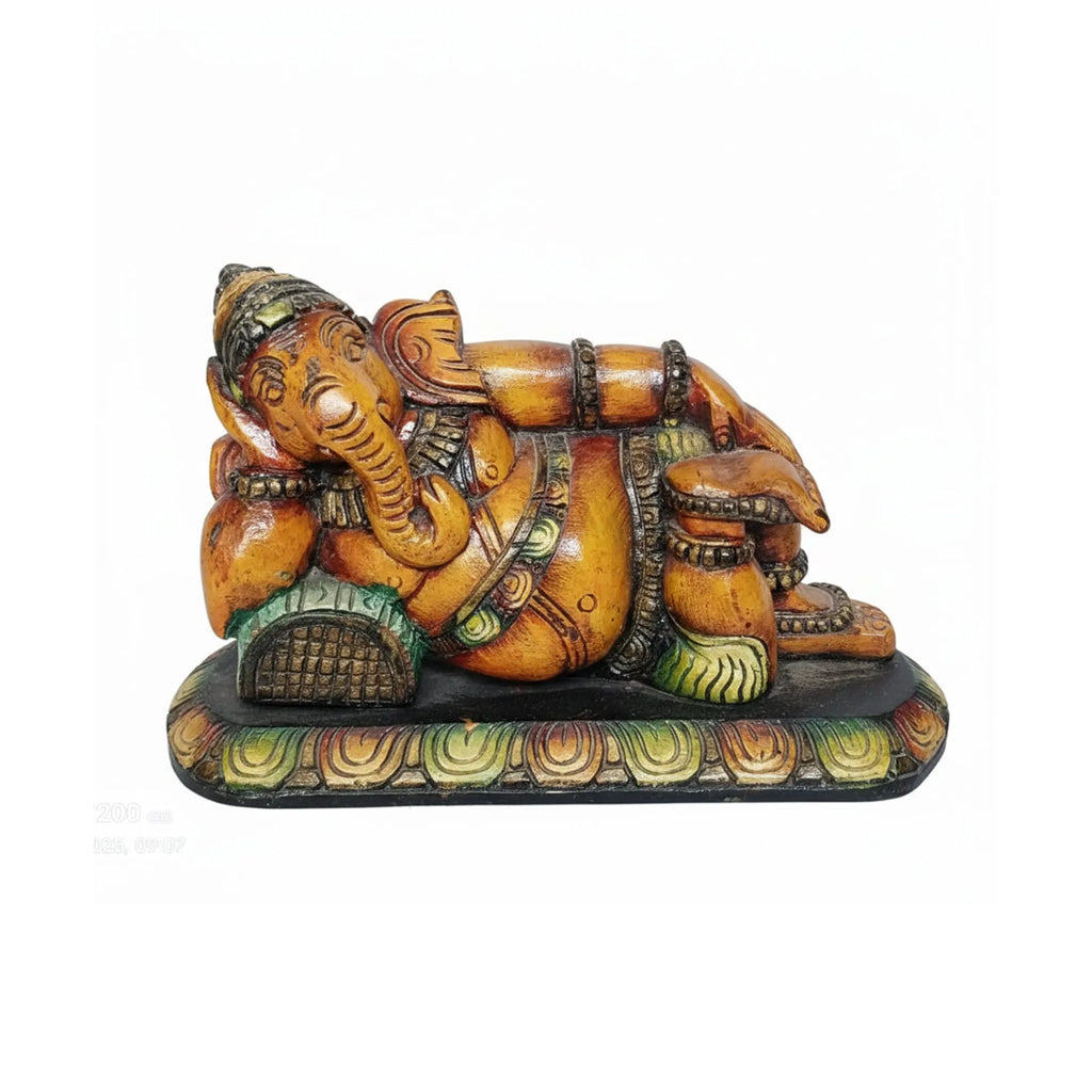 Wood sculpture Madhavamala - Ganesha