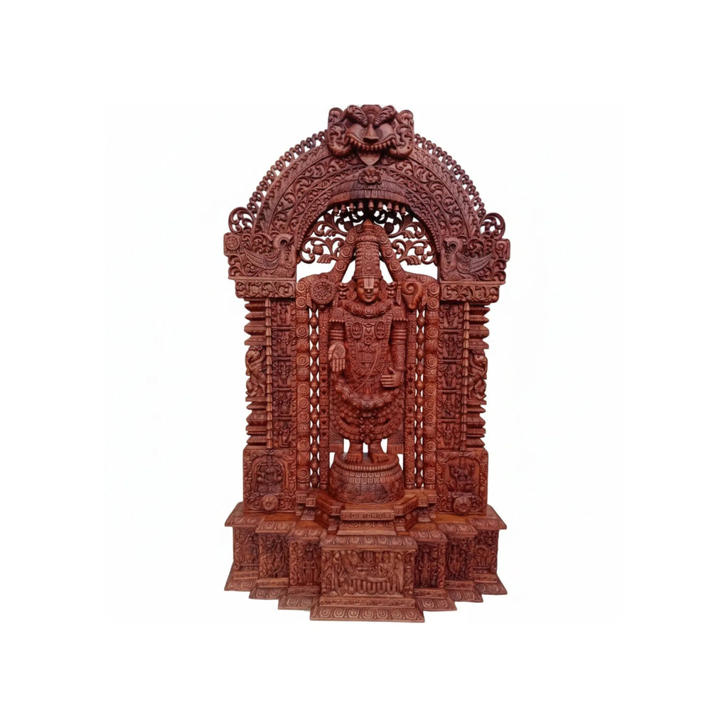 Wood sculpture Madhavamala - Mysore Balaji