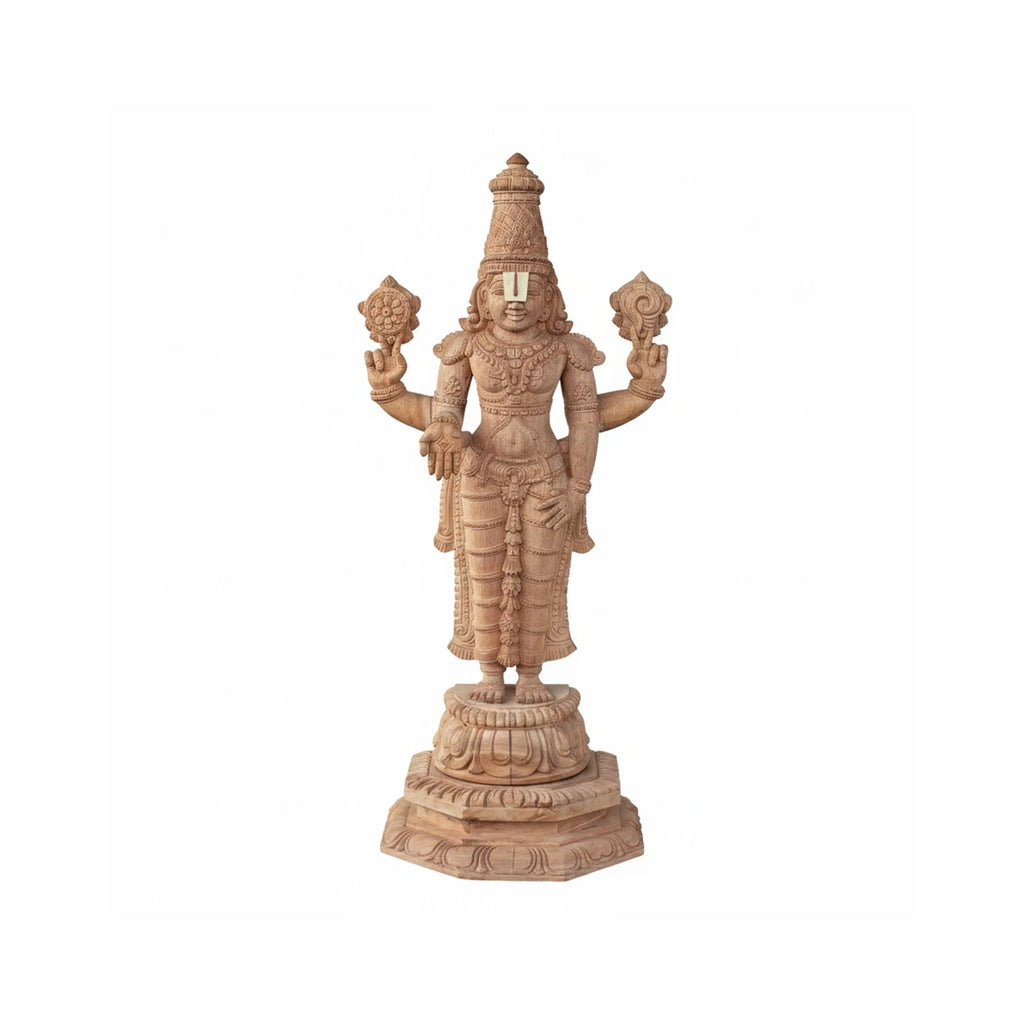 Wood sculpture Madhavamala - Kalyan Balaji