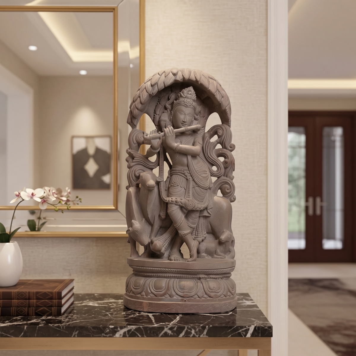 Orissa Stone Sculpture - Bansi Wala