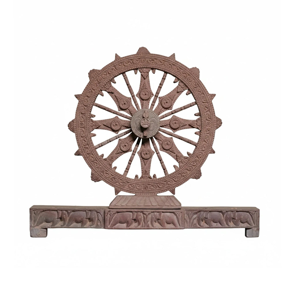 Orissa Stone Sculpture - Konark Wheel