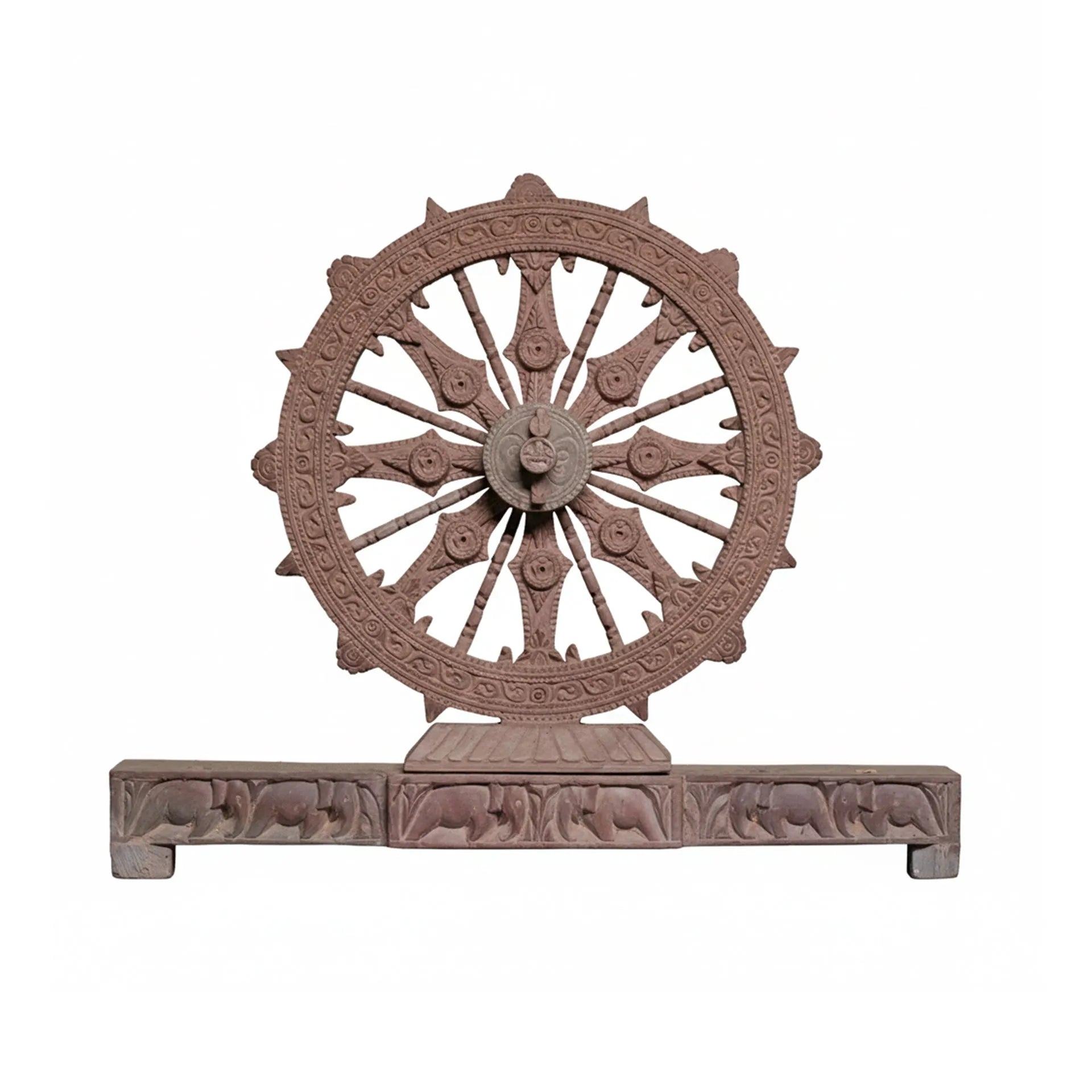 Orissa Stone Sculpture - Konark Wheel