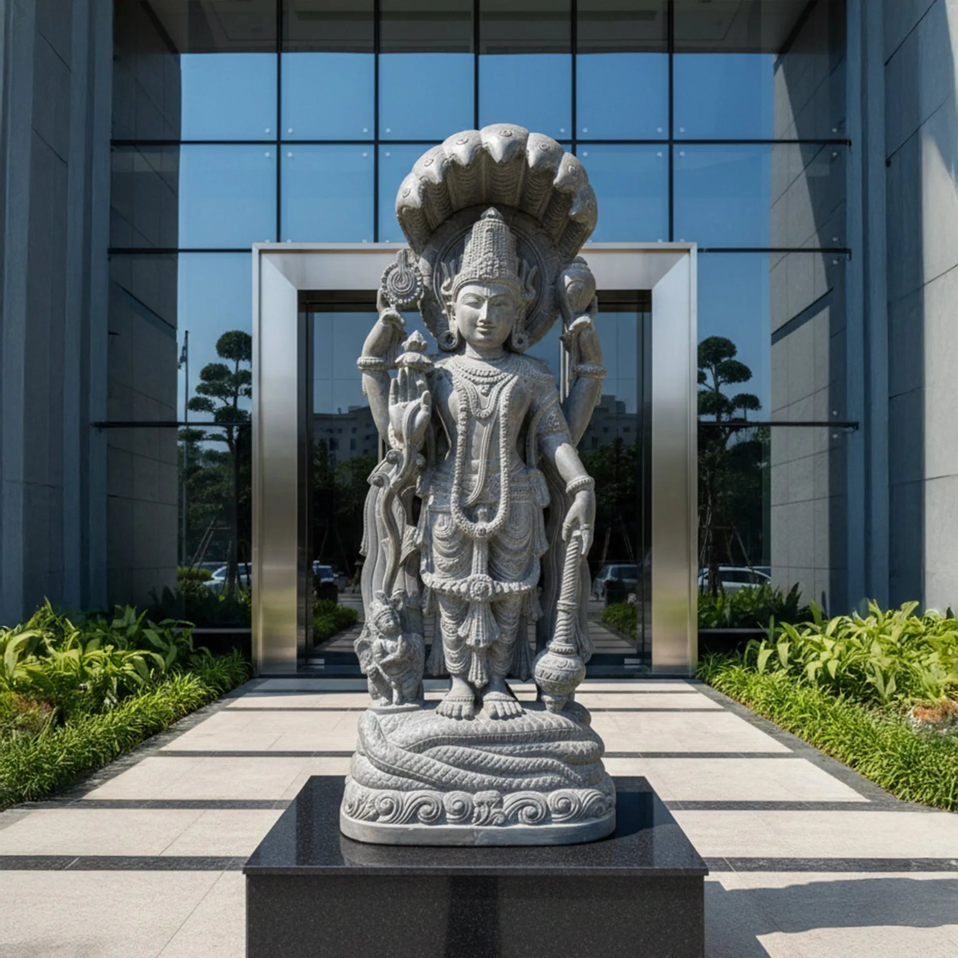 Orissa Stone Sculpture - Lord Vishnu