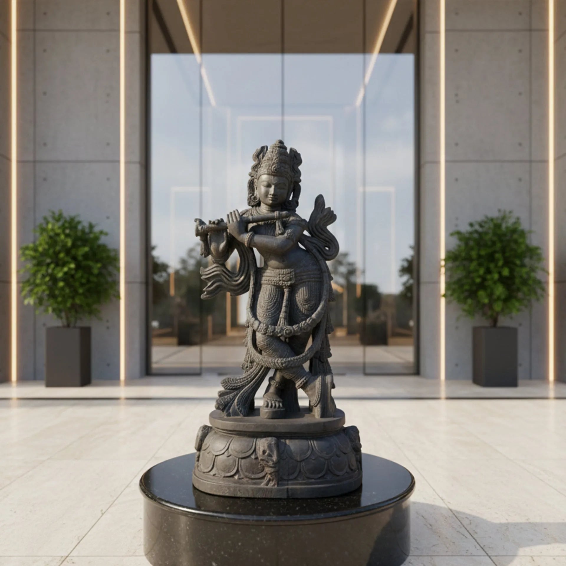 Orissa Stone Sculpture - Shree Krishna