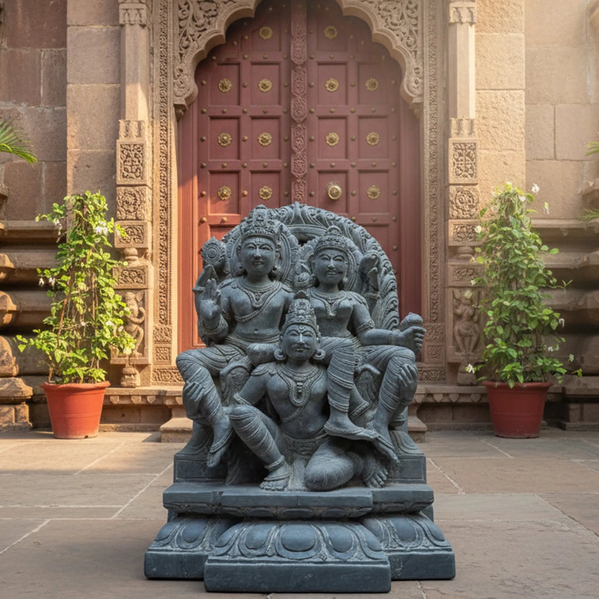 Orissa Stone Sculpture - Deity Figure