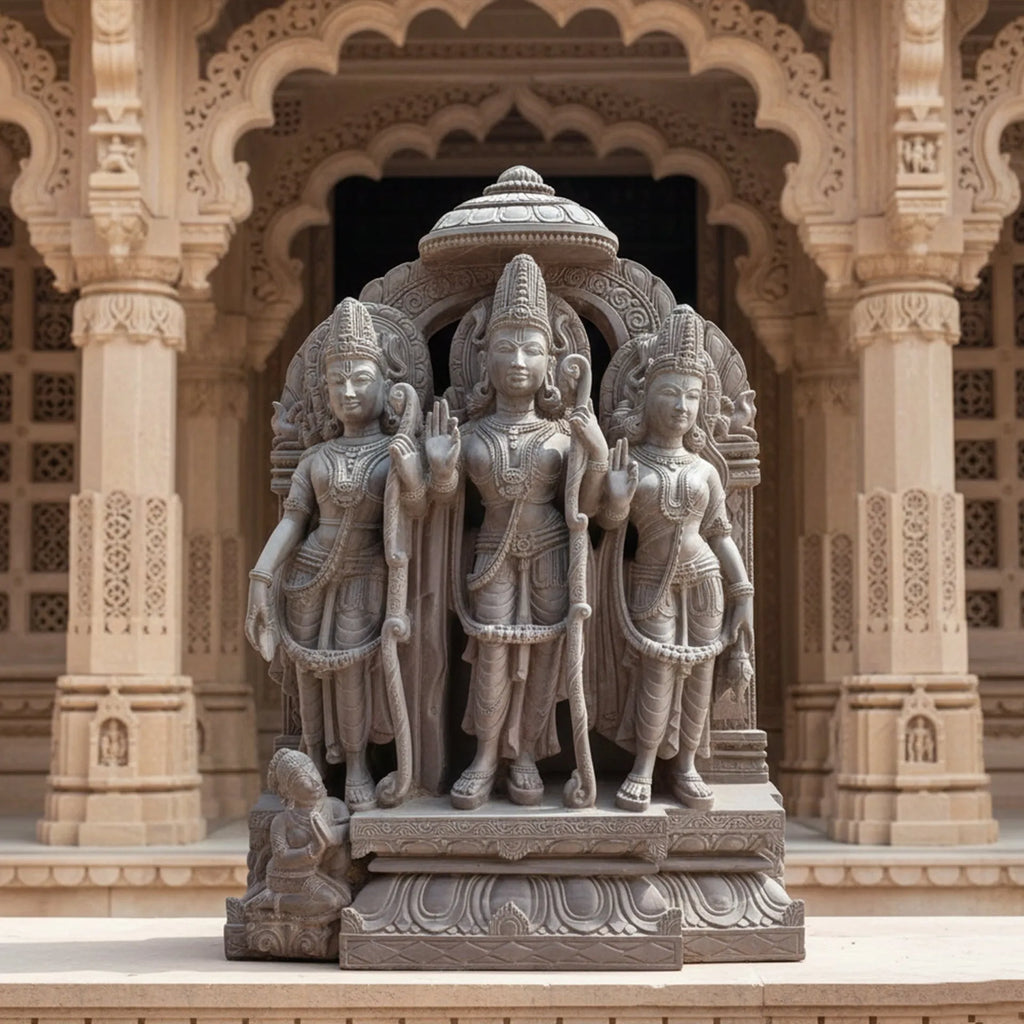 Orissa Stone Sculpture - Ram Darbar