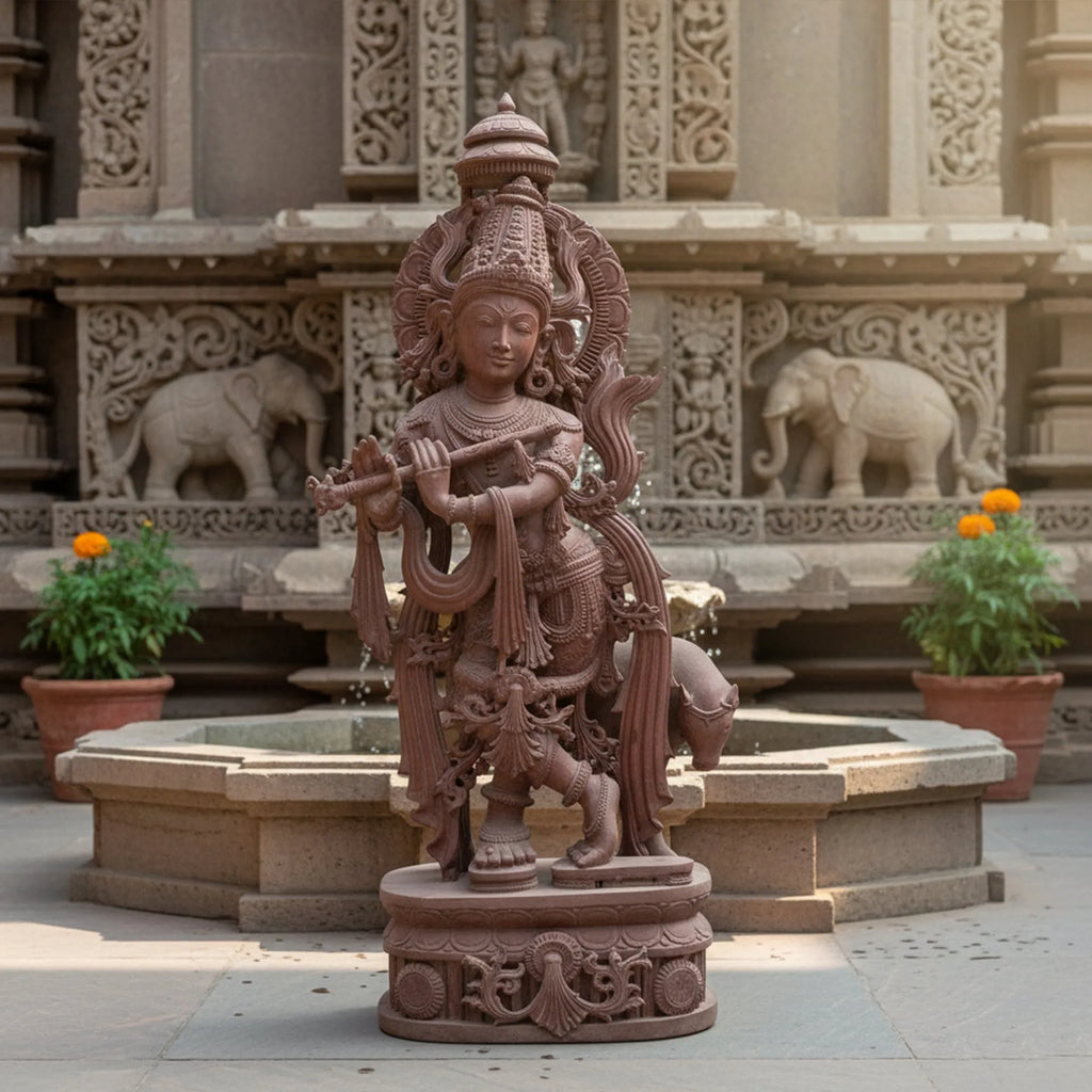 Orissa Stone Sculpture - Shree Krishna