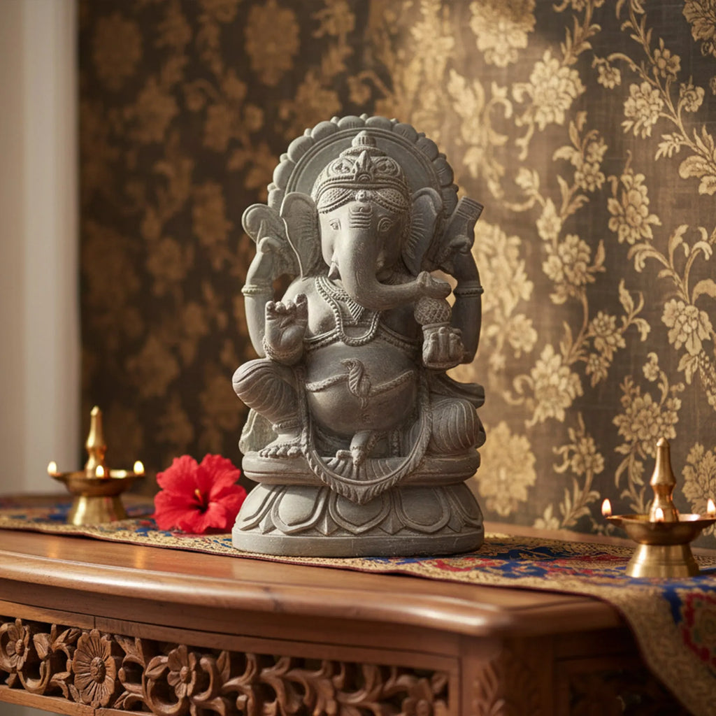Orissa Stone Sculpture - Ganesha small