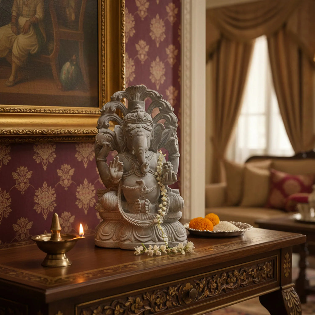 Orissa Stone Sculpture - Ganesha Large