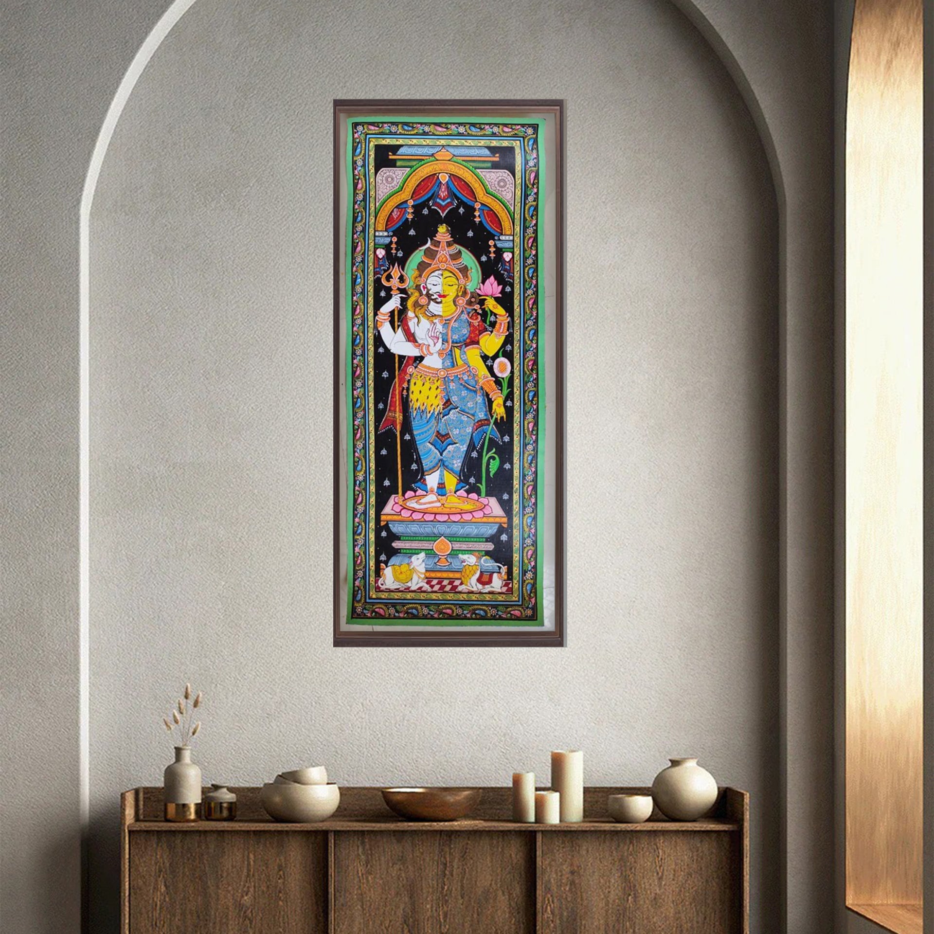 Orissa Pattachitra - ShivShakti
