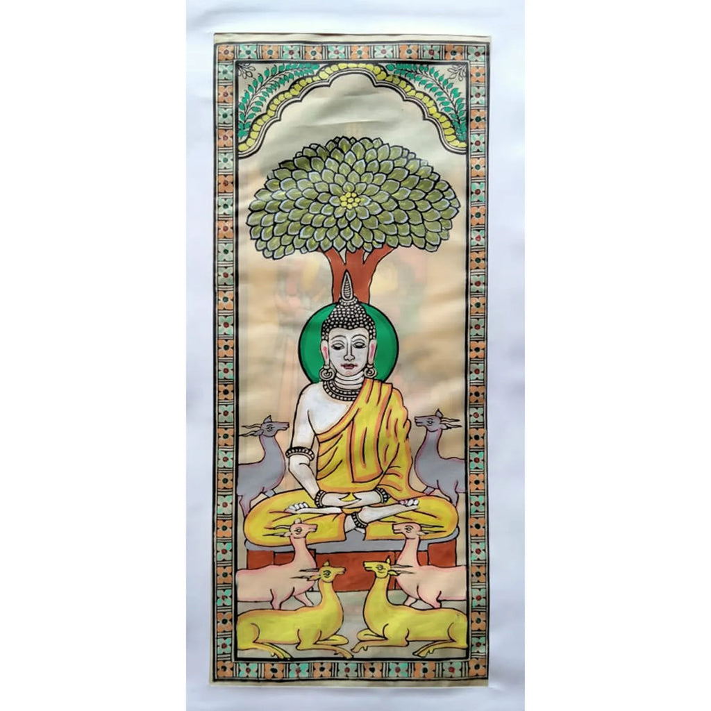 Orissa Pattachitra - Buddha