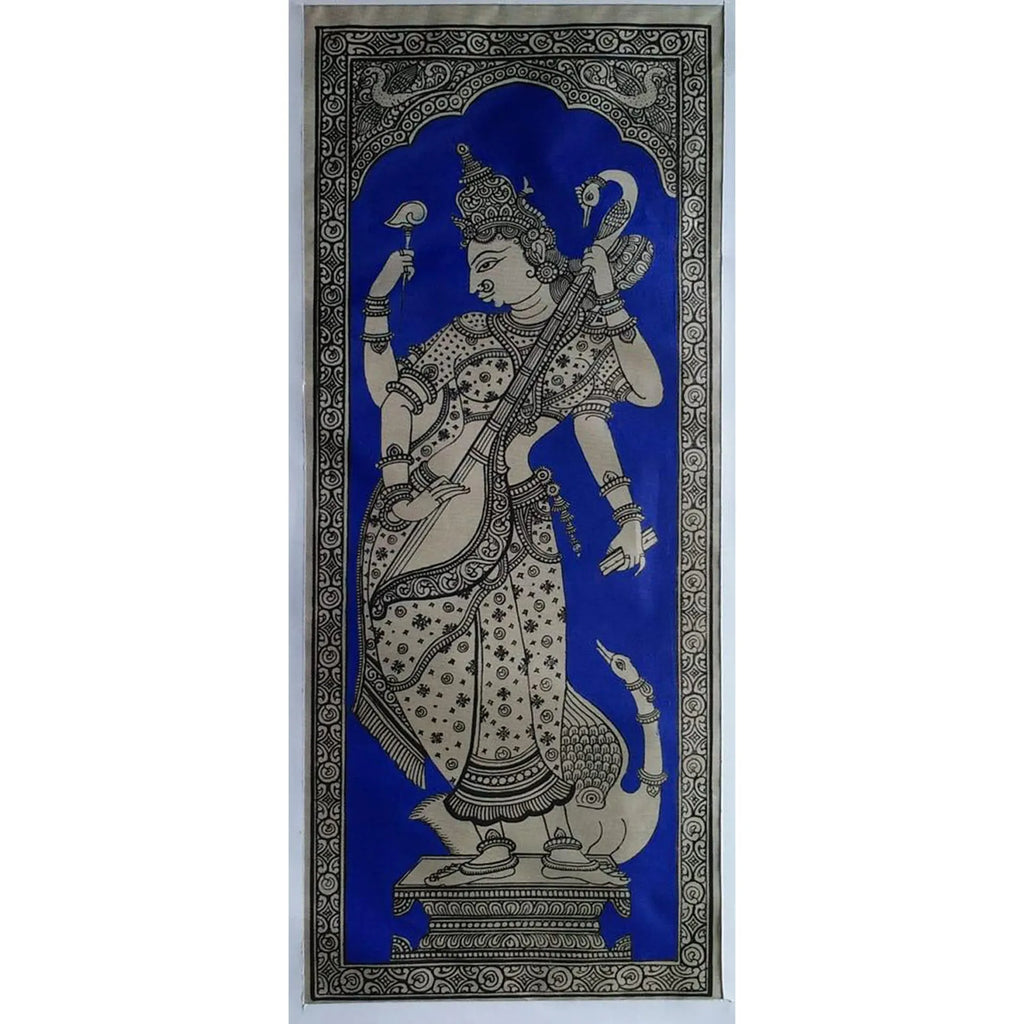 Orissa Pattachitra - Saraswati Maa