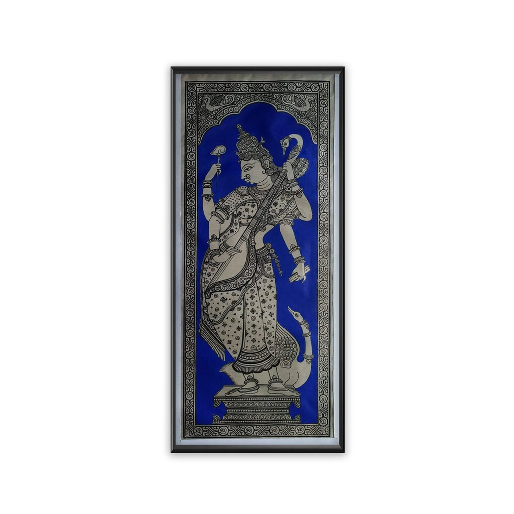 Orissa Pattachitra - Saraswati Maa