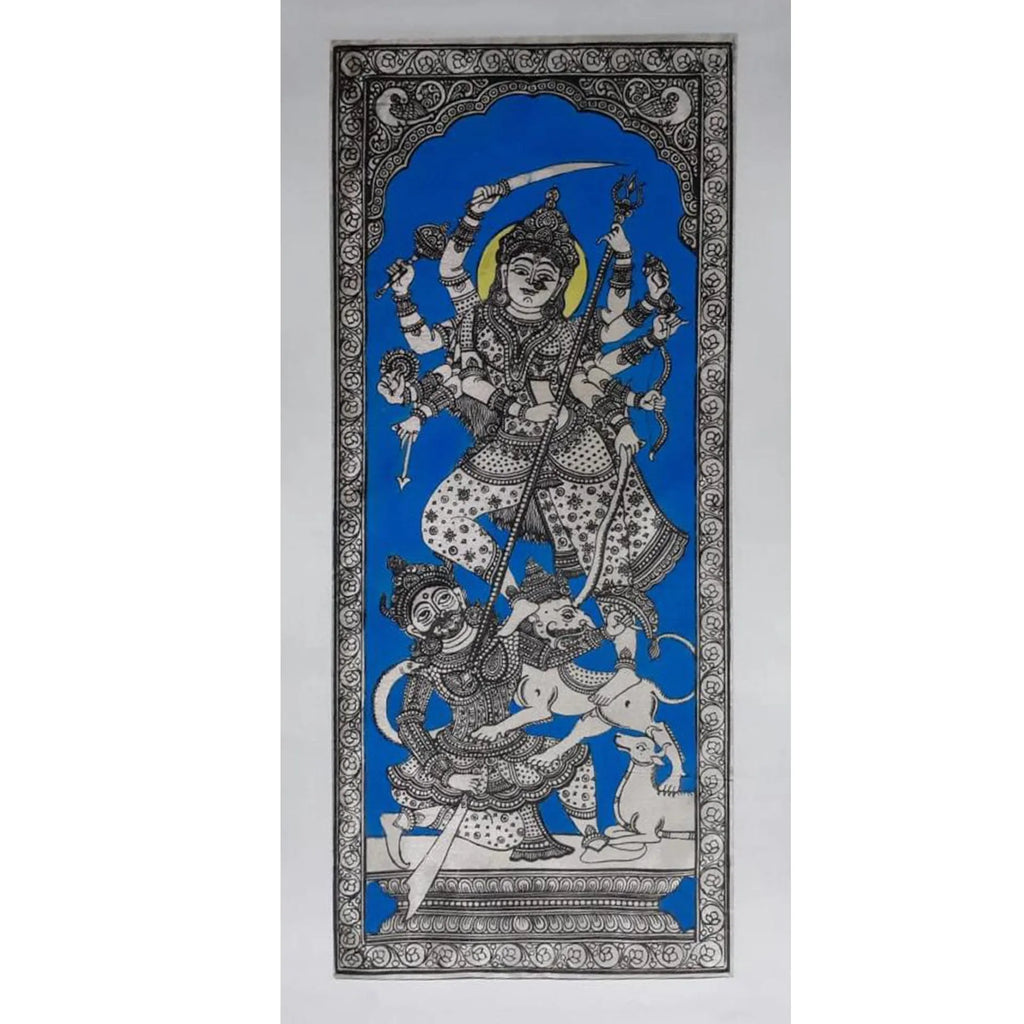 Orissa Pattachitra - Durga