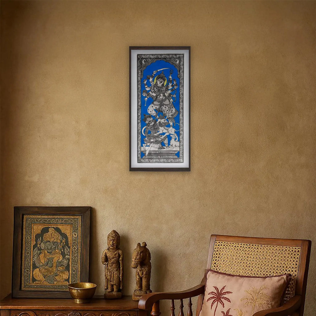 Orissa Pattachitra - Durga