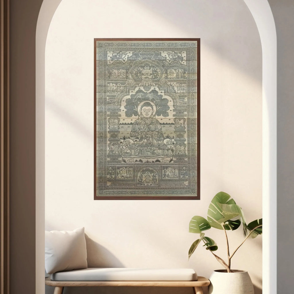 Palm Leaf - Buddha