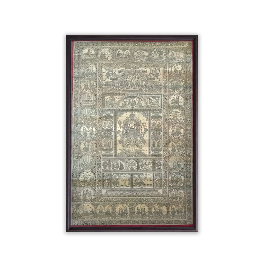 Palm Leaf - Jagannath – Life Story of Krishna