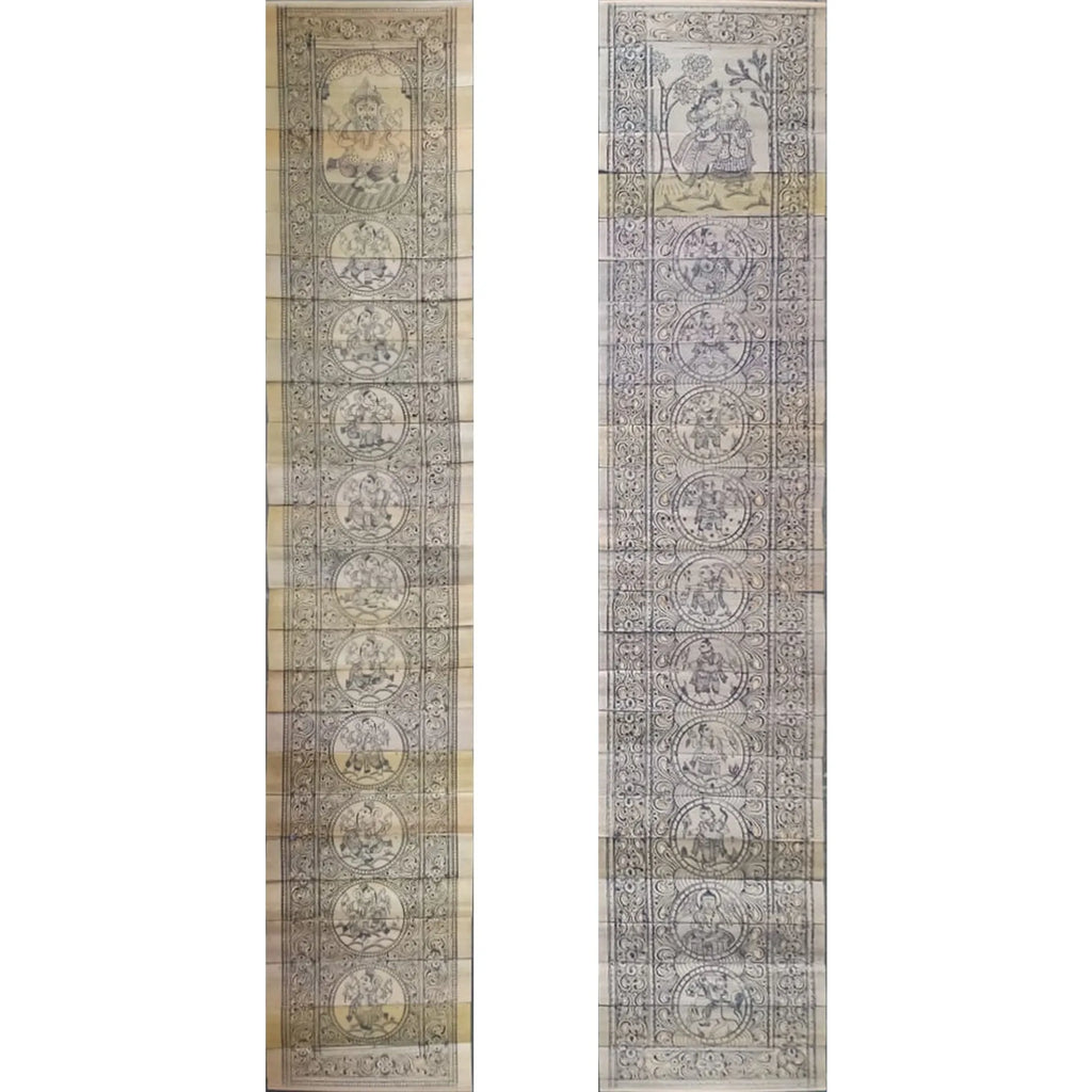 Palm Leaf - Ganesha, Dashavtar