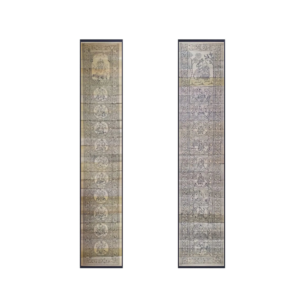 Palm Leaf - Ganesha, Dashavtar