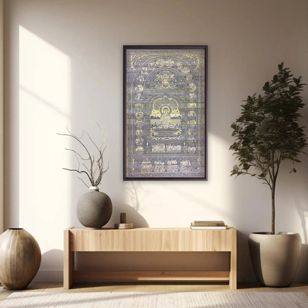 Palm Leaf - Buddha