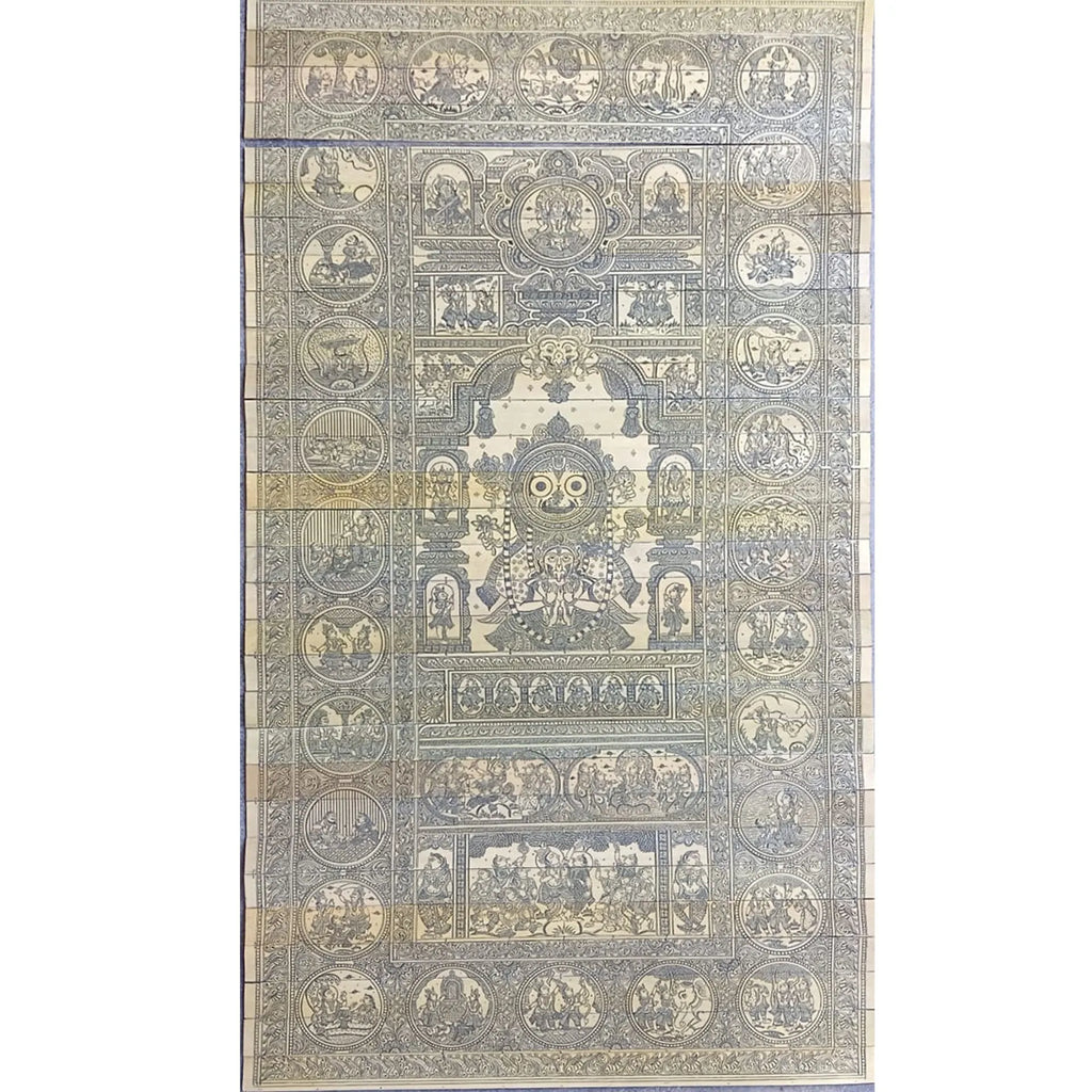 Palm Leaf - Jagannath- life story of krishna