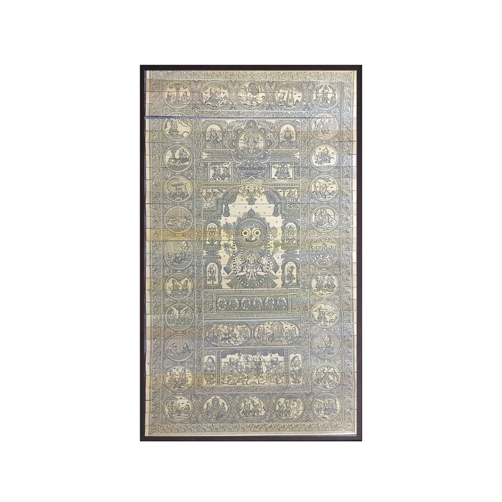 Palm Leaf - Jagannath- life story of krishna