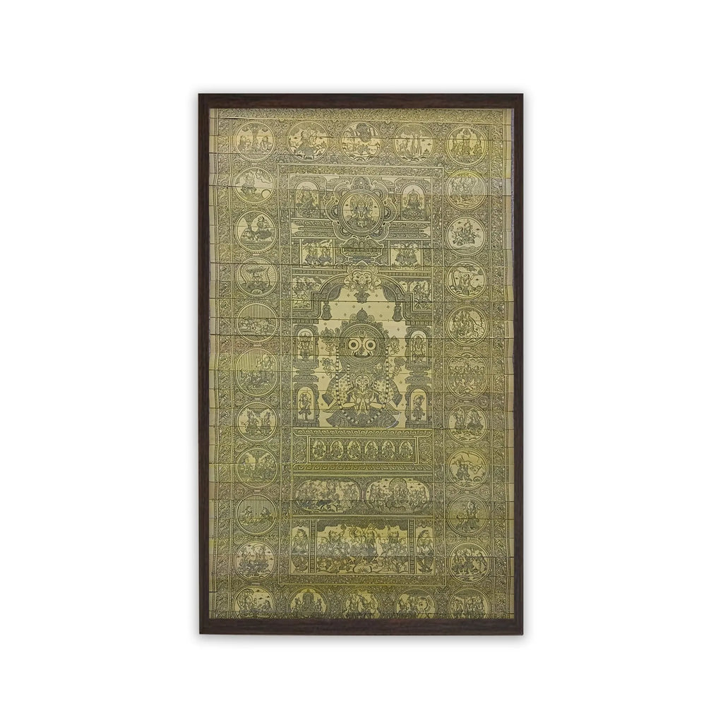 Palm Leaf - Jagannath- life story of krishna