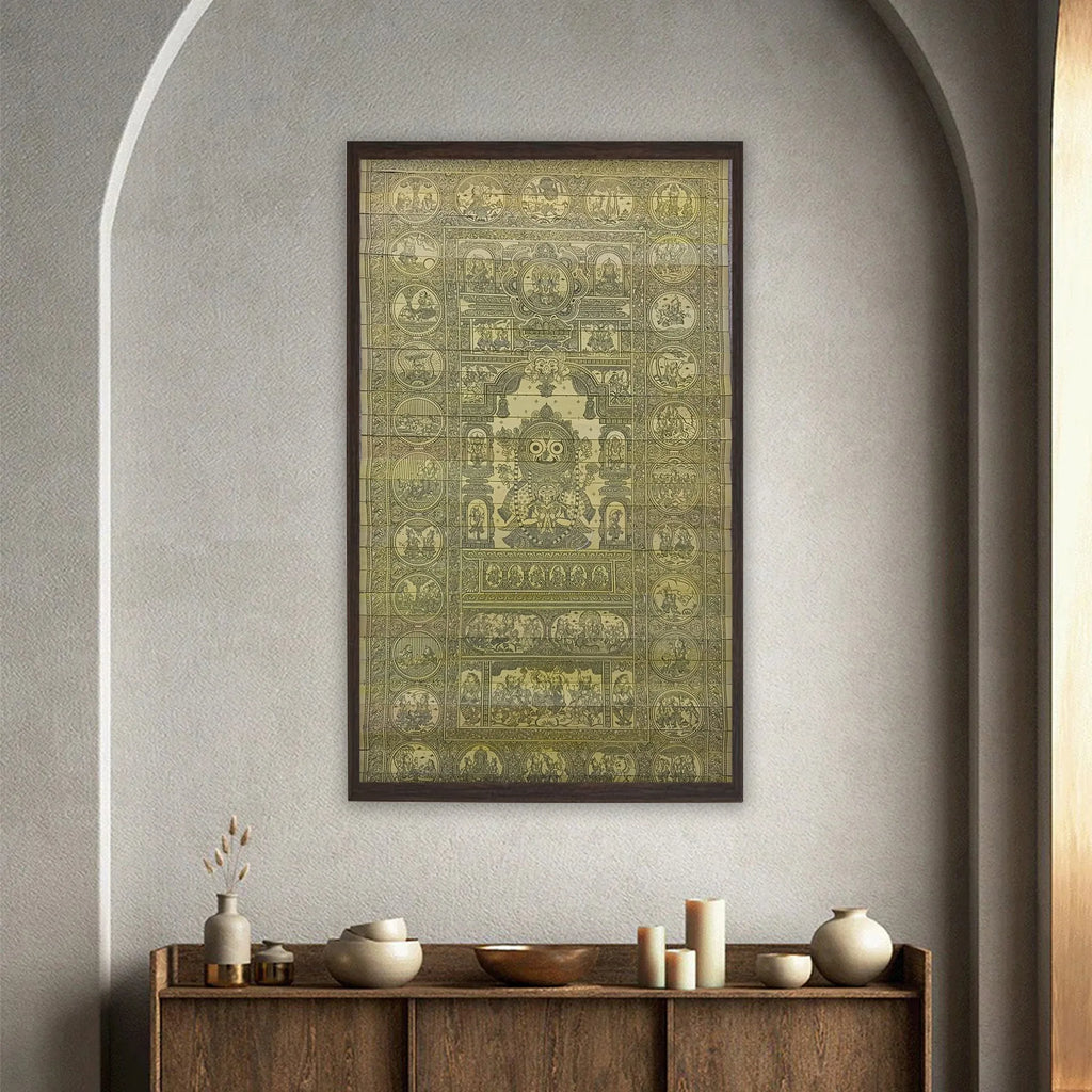 Palm Leaf - Jagannath- life story of krishna