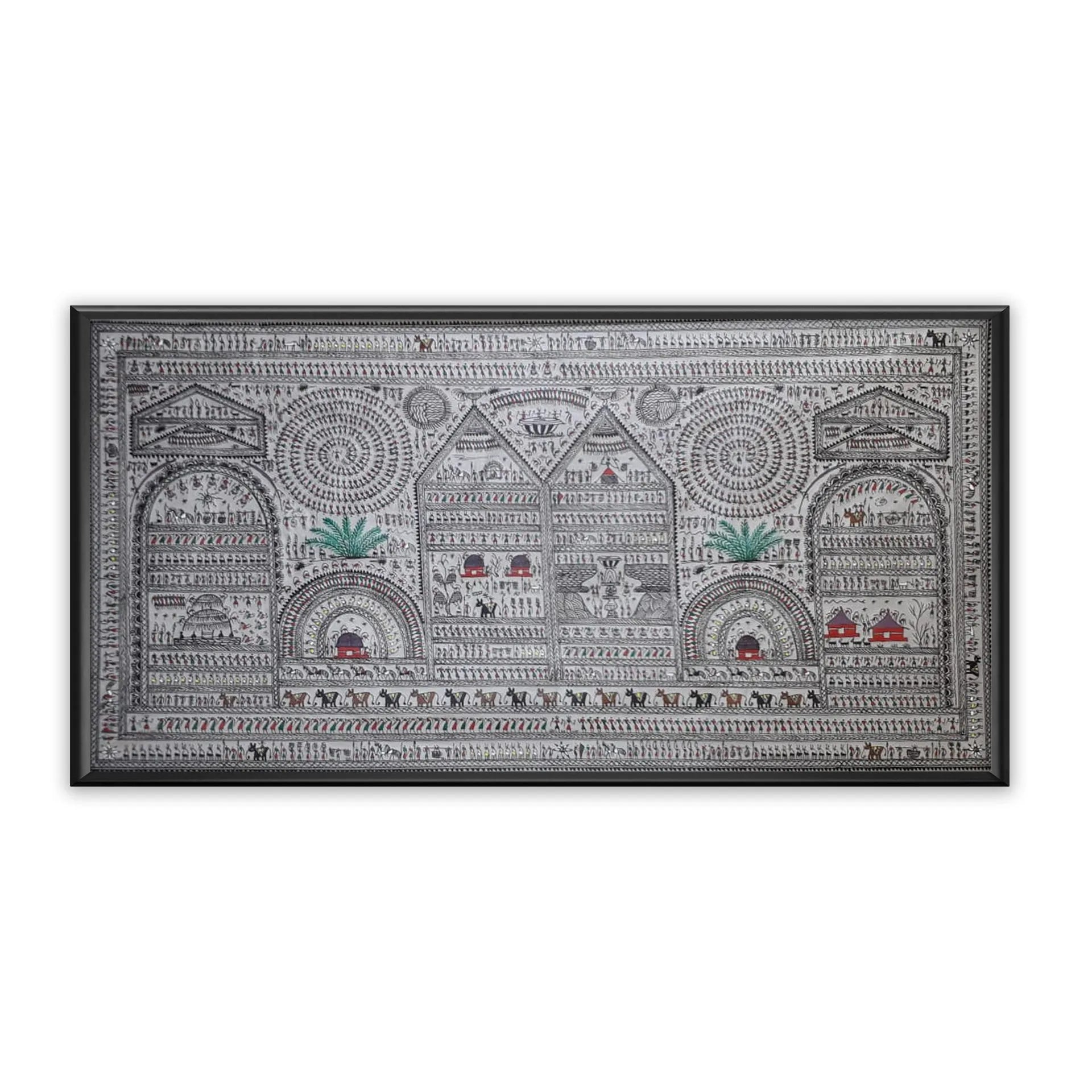 Saura - Tribal village life