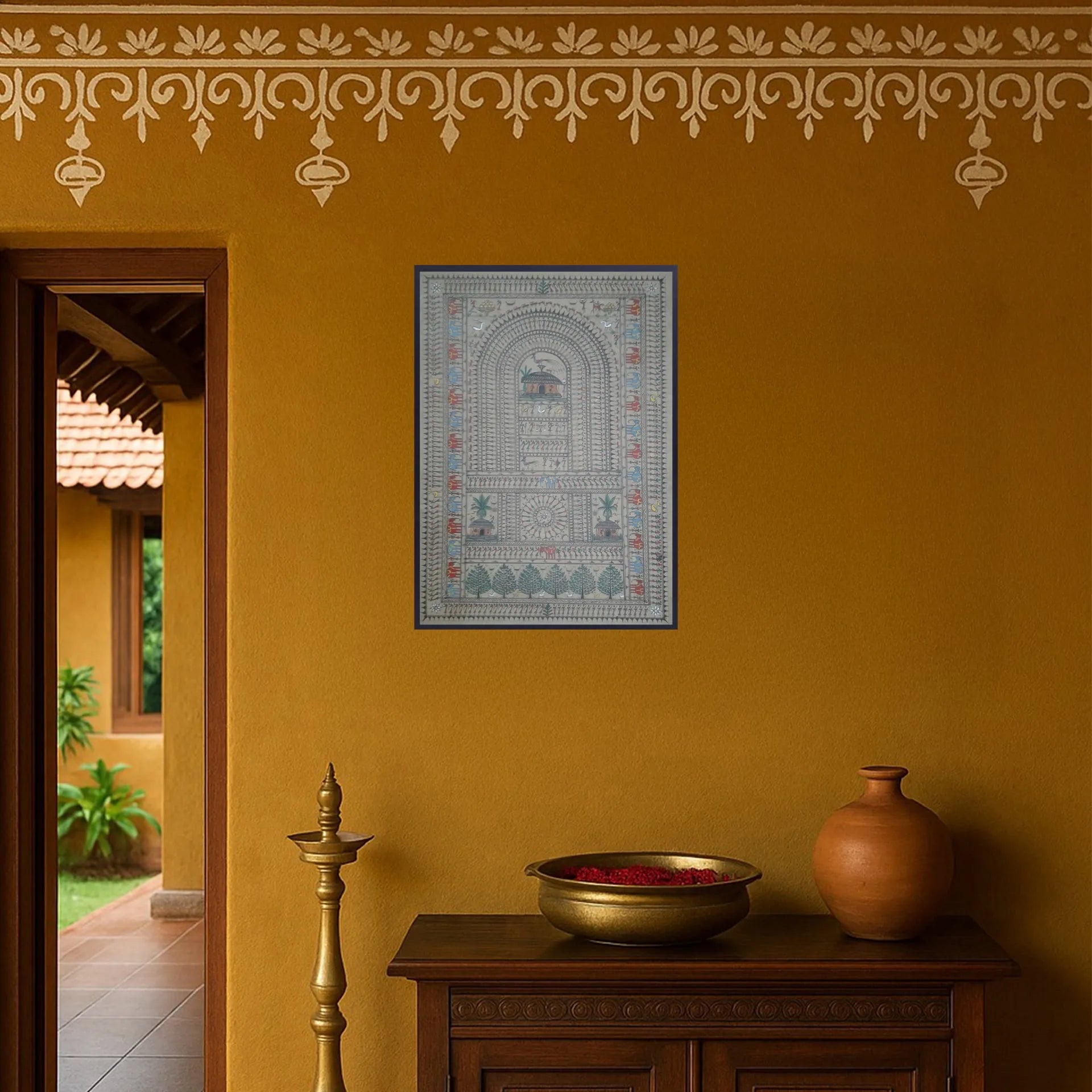 Saura - Tribal village life