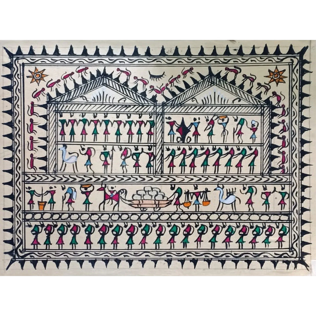 Saura - Tribal village life