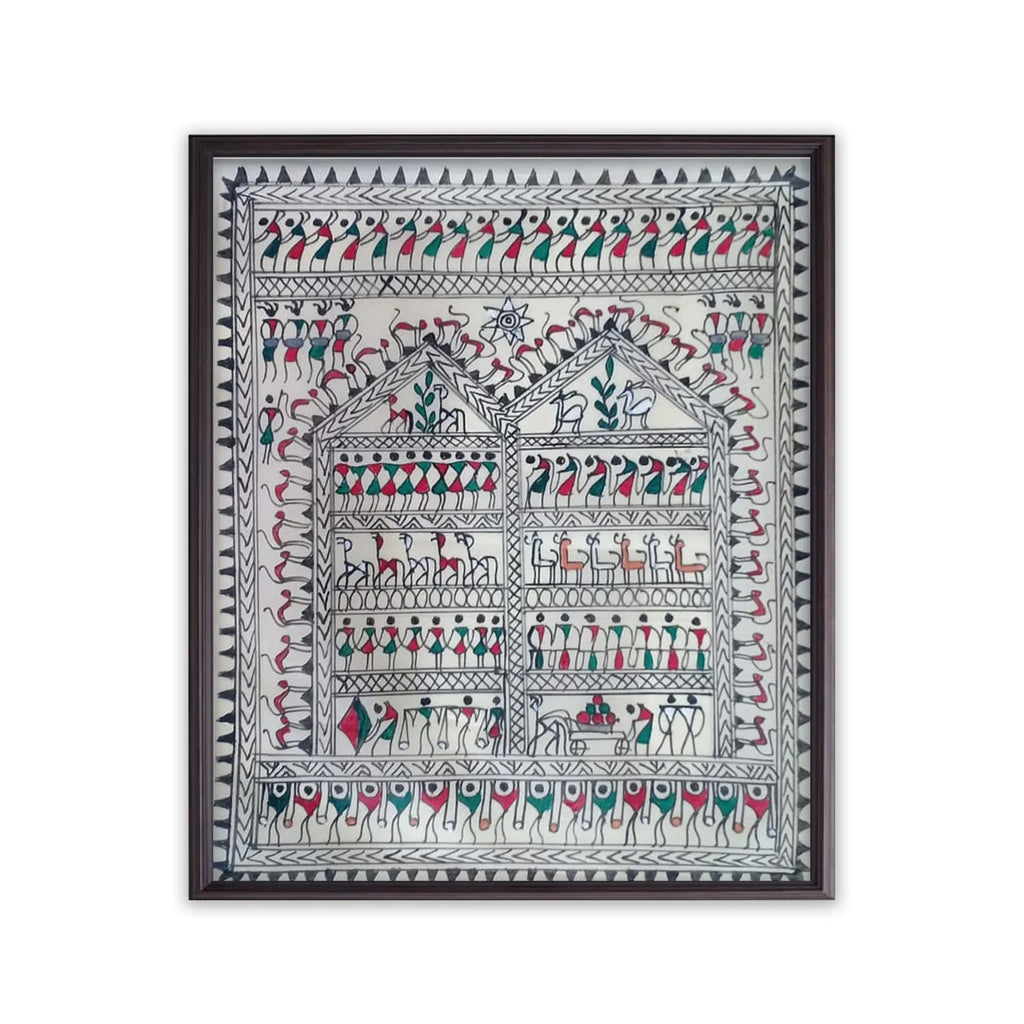 Saura - Tribal village life