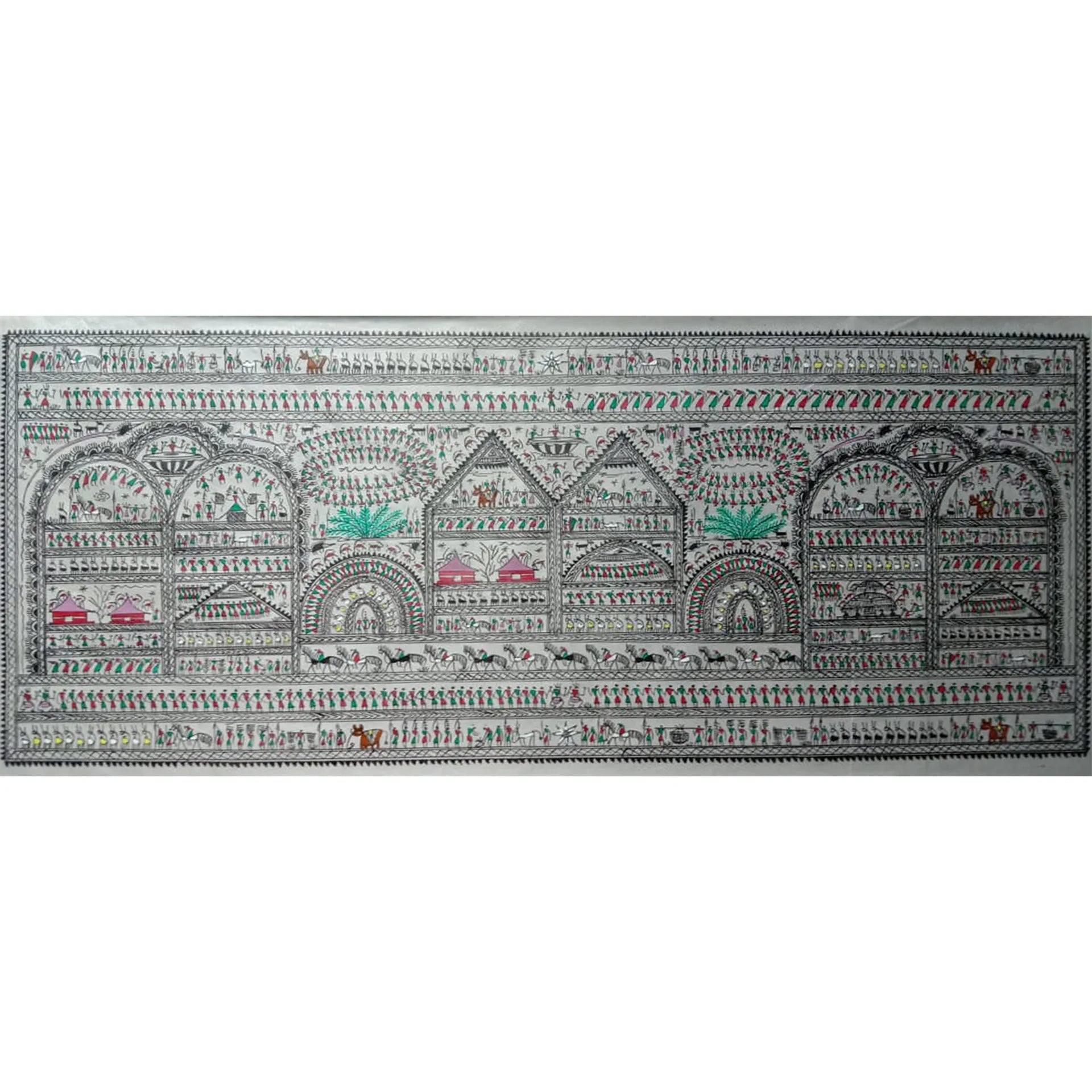 Saura - Tribal village life