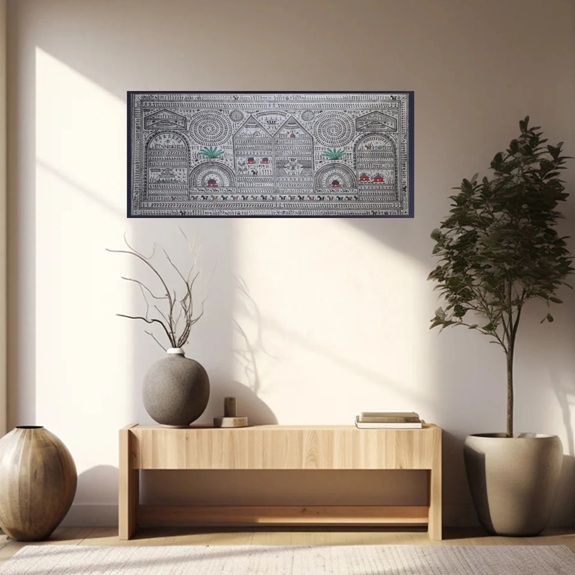 Saura - Tribal village life