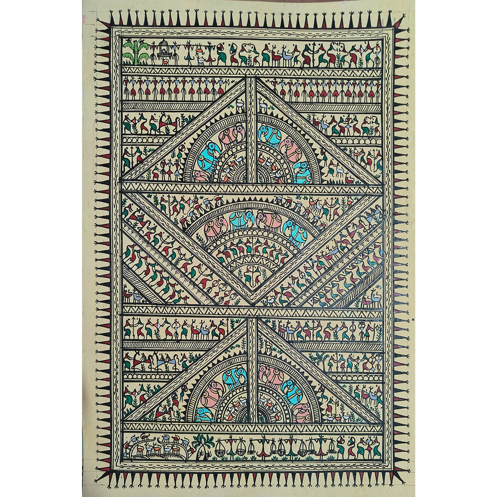 Saura - Tribal village life