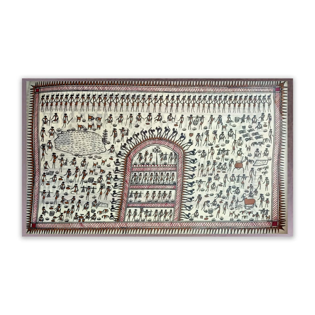 Saura - Tribal village life