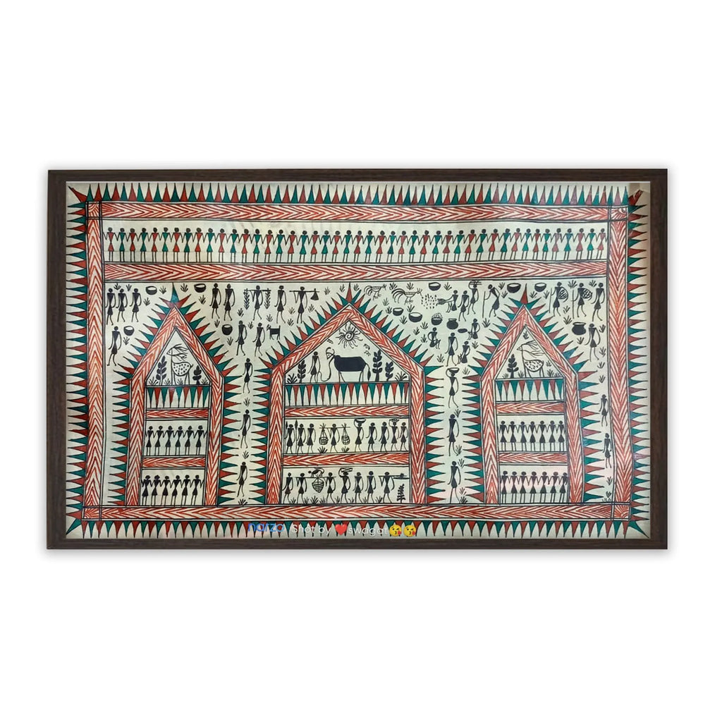 Saura - Tribal village life