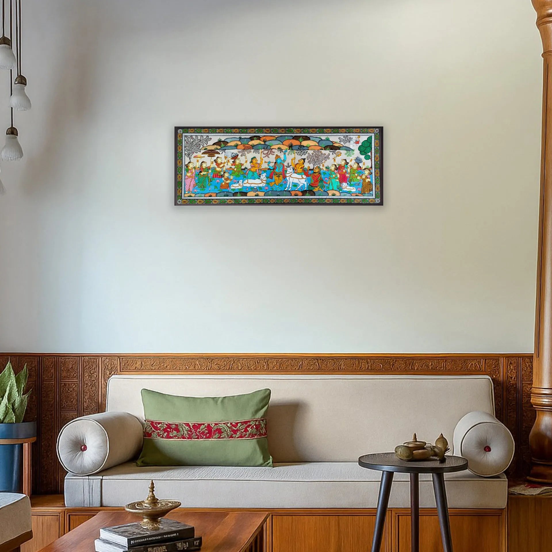 Orissa Pattachitra - Giri Govardhan