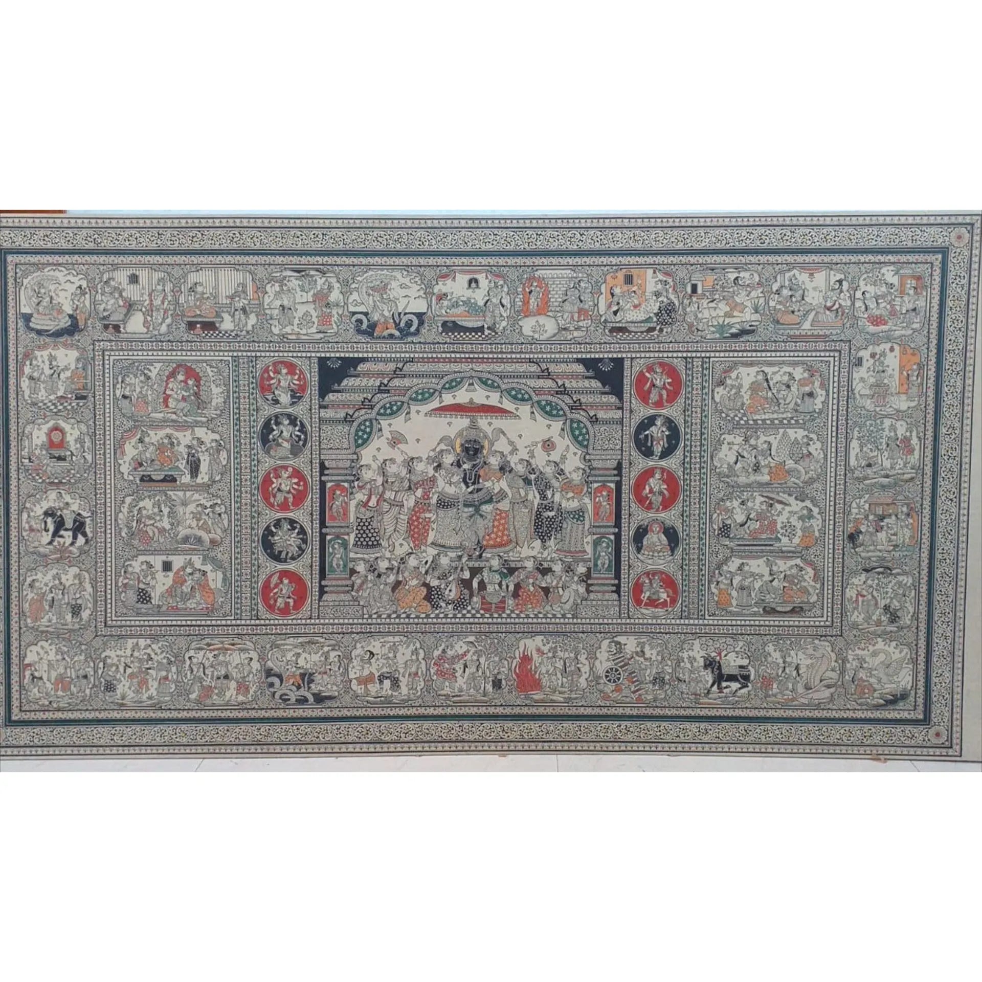 Orissa Pattachitra - Shree Krishna Life story