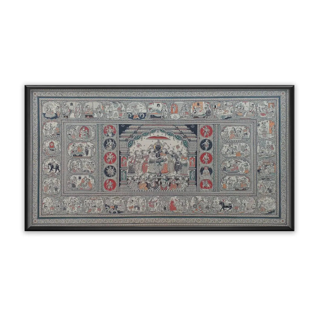 Orissa Pattachitra - Shree Krishna Life story