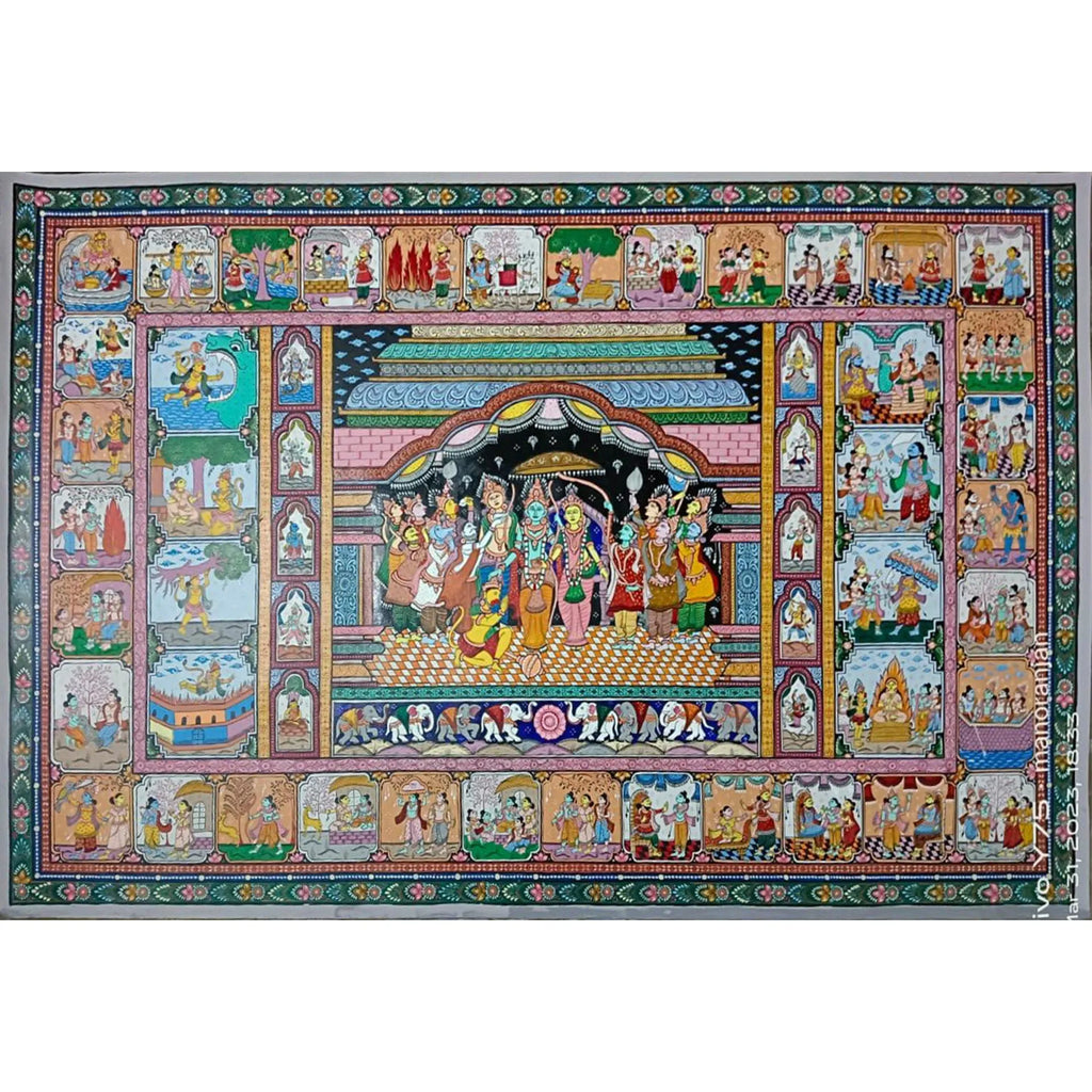 Orissa Pattachitra - Ramayan Story