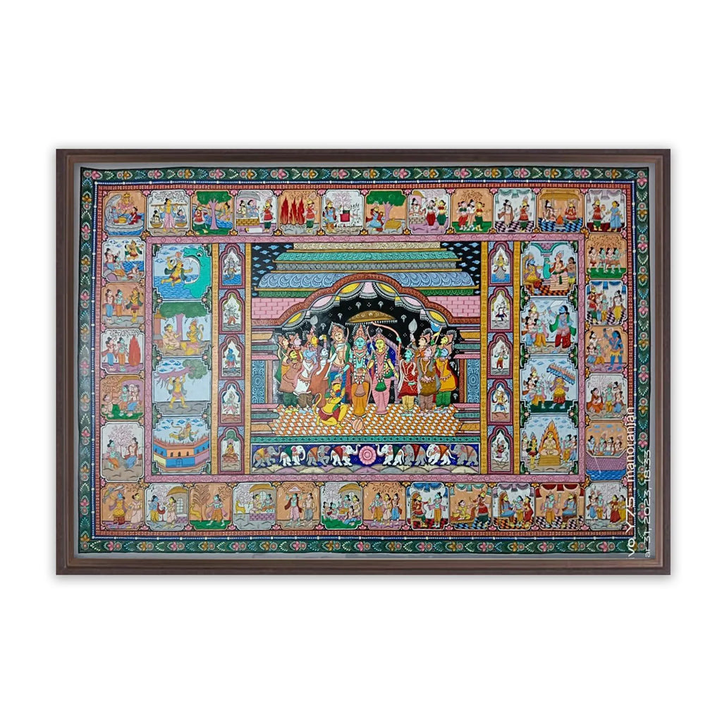Orissa Pattachitra - Ramayan Story